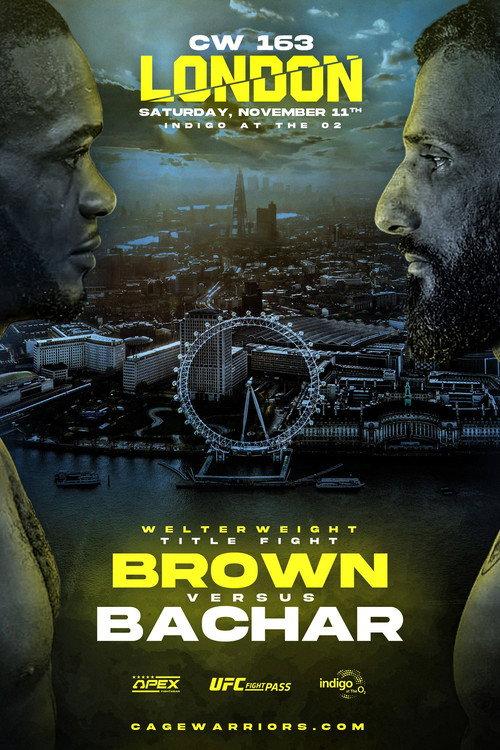 Cage Warriors 163: London 2023 official movie poster