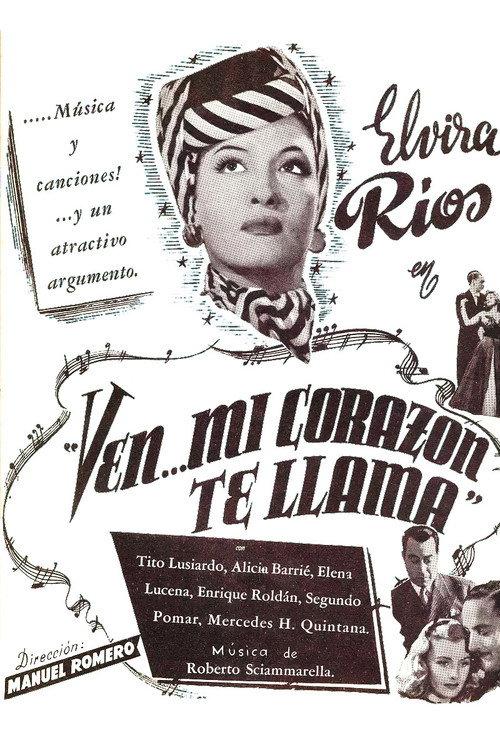 When My Heart Calls 1942 official movie poster