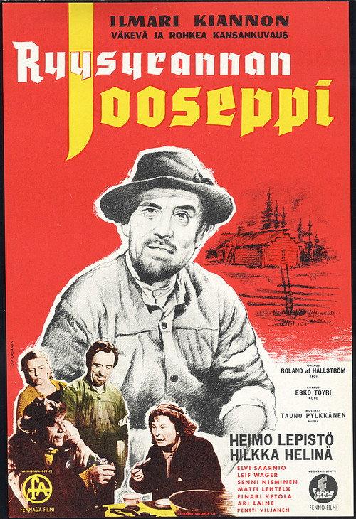 Ryysyrannan Jooseppi 1955 official movie poster