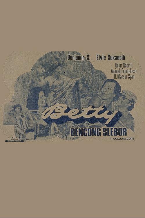 Betty Bencong Slebor 1978 official movie poster