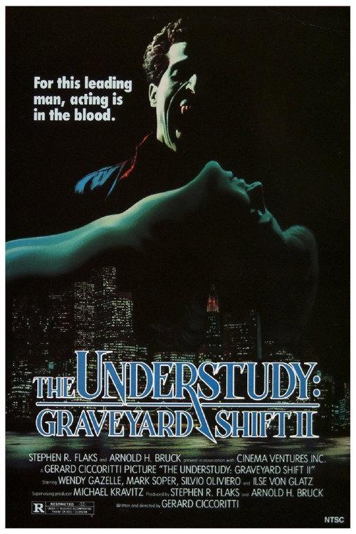 The Understudy: Graveyard Shift II 1988 official movie poster