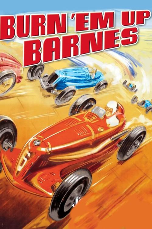 Burn 'Em Up Barnes 1921 official movie poster
