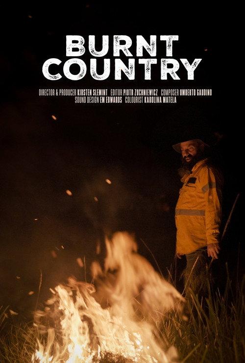 Burnt Country 2024 official movie poster