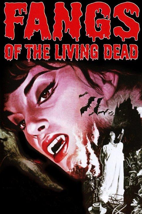 Fangs of the Living Dead 1969 official movie poster