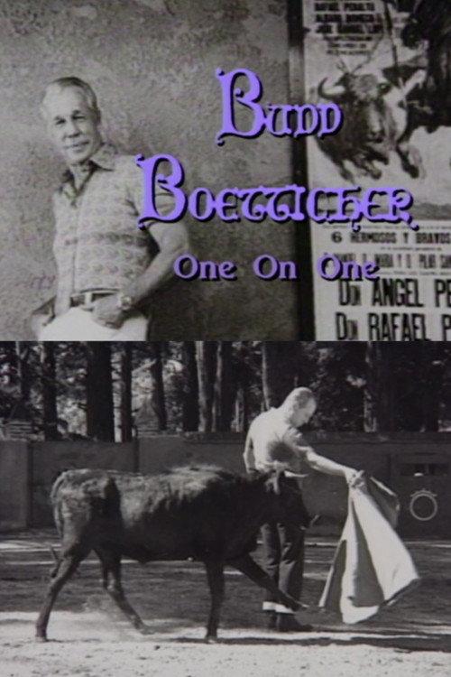 Budd Boetticher: One on One 1989 official movie poster