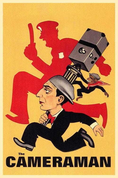 The Cameraman 1928 official movie poster