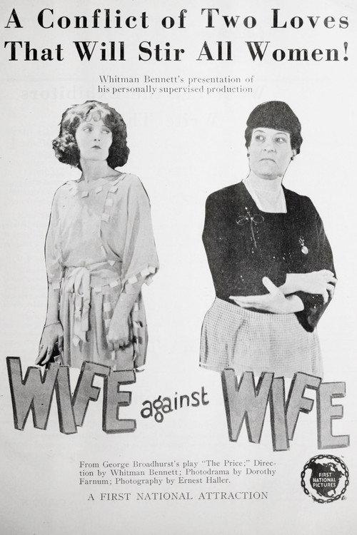 Wife Against Wife 1921 official movie poster