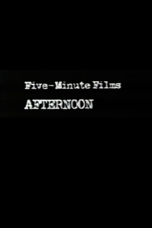 Afternoon 1982 official movie poster