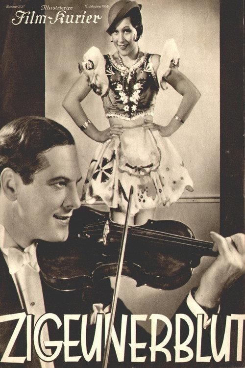 Gypsy Blood 1934 official movie poster