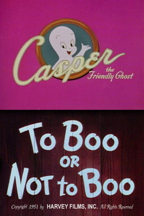 To Boo or Not to Boo 1951 official movie poster