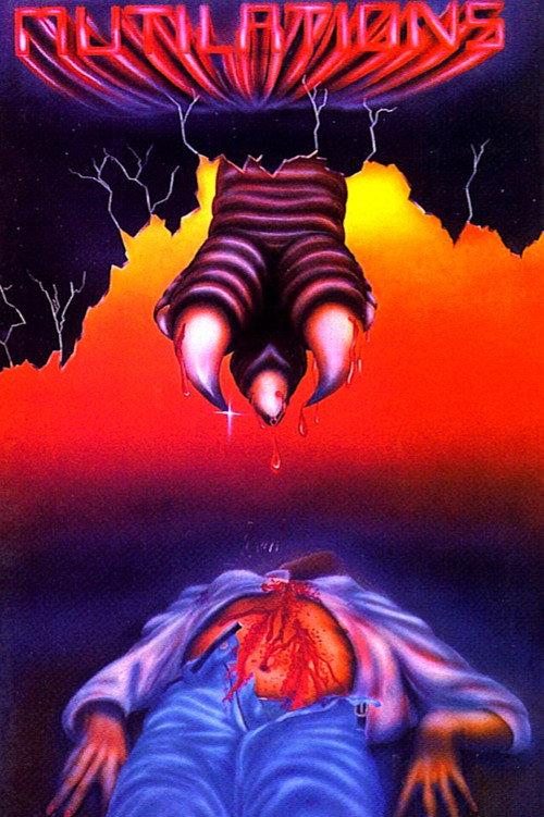 Mutilations 1986 official movie poster