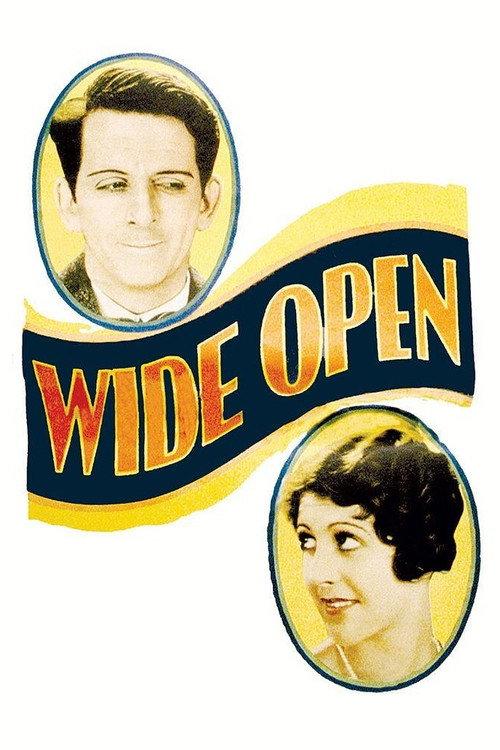 Wide Open 1930 official movie poster