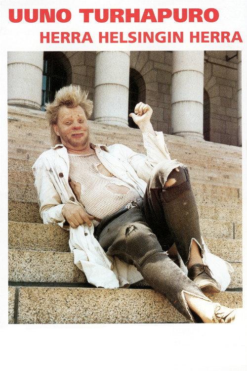 Uuno Turhapuro herra Helsingin herra 1991 official movie poster