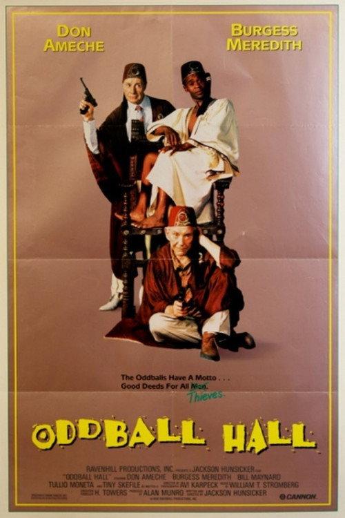 Oddball Hall 1990 official movie poster