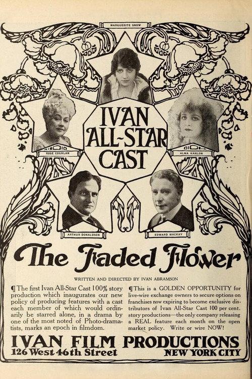 The Faded Flower 1916 official movie poster