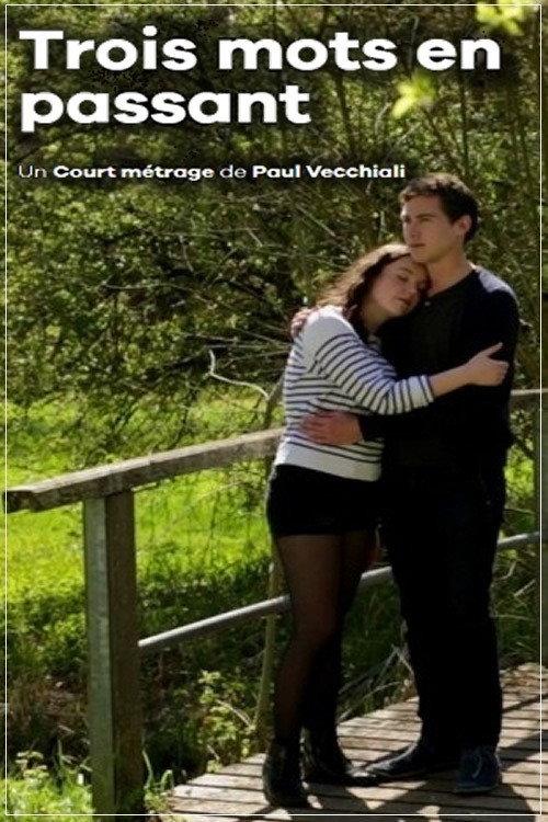 Trois mots en passant 2015 official movie poster