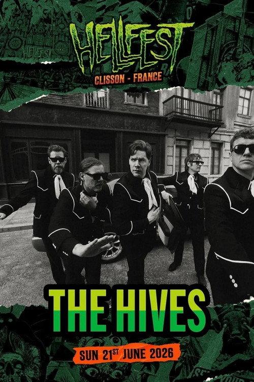 The Hives - Hellfest 2026 2026 official movie poster