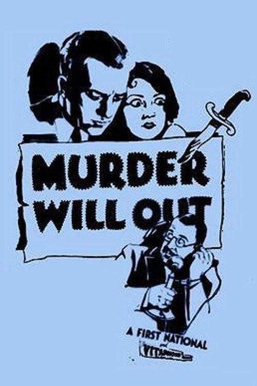 Murder Will Out 1930 official movie poster