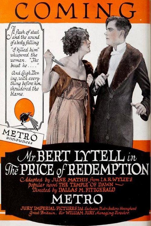 The Price of Redemption 1920 official movie poster