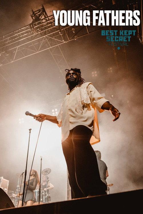 Young Fathers: Live at Best Kept Secret 2023 2023 official movie poster