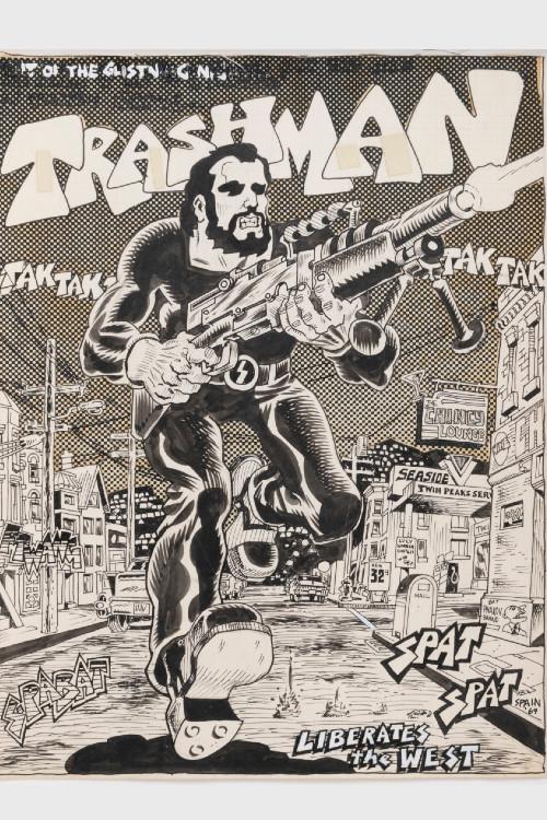 Trashman: The Art of Spain Rodriguez 2012 official movie poster