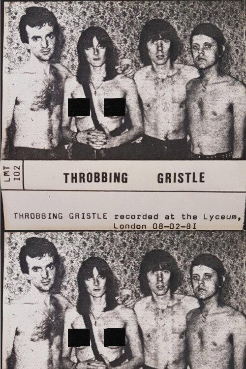 Throbbing Gristle: Live at The Lyceum, London 1981 official movie poster