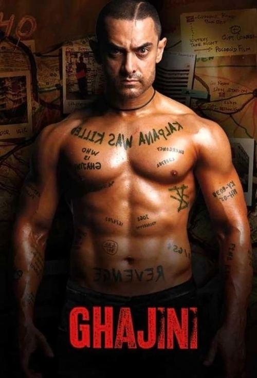 Ghajini 2008 official movie poster