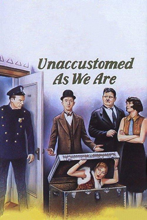 Unaccustomed as We Are 1929 official movie poster