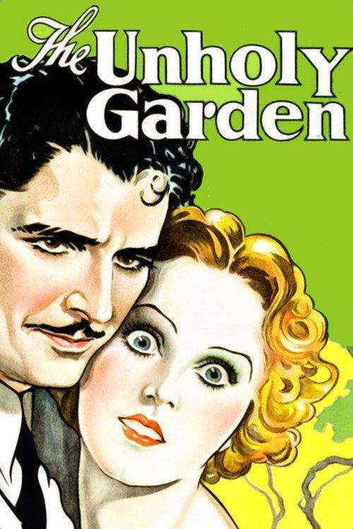 The Unholy Garden 1931 official movie poster