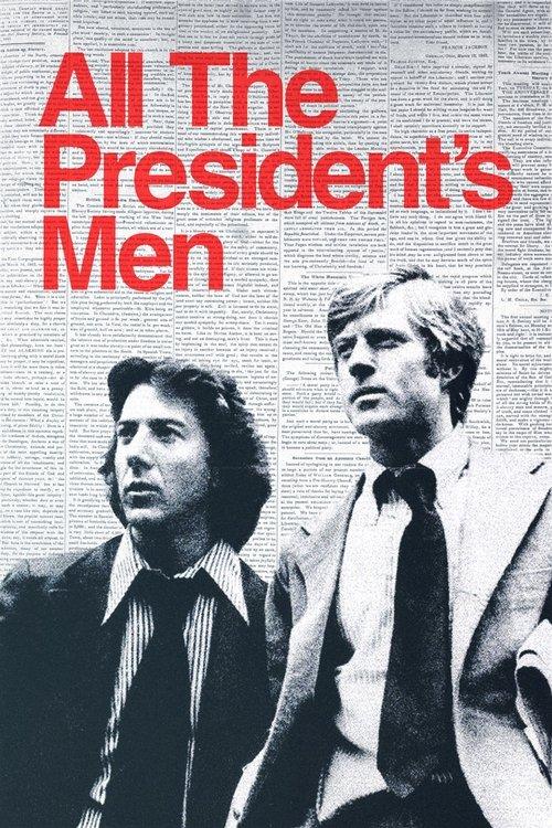 All the President's Men 1976 official movie poster