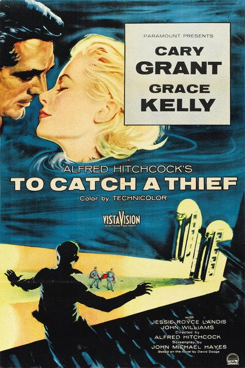 To Catch a Thief 1955 official movie poster