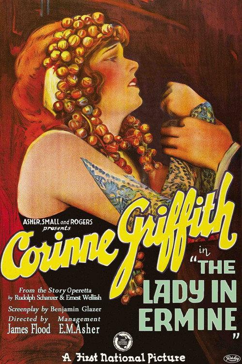 The Lady in Ermine 1927 official movie poster
