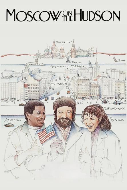 Moscow on the Hudson 1984 official movie poster