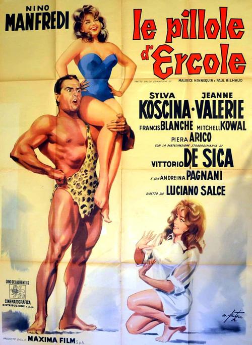 Le pillole di Ercole 1960 official movie poster
