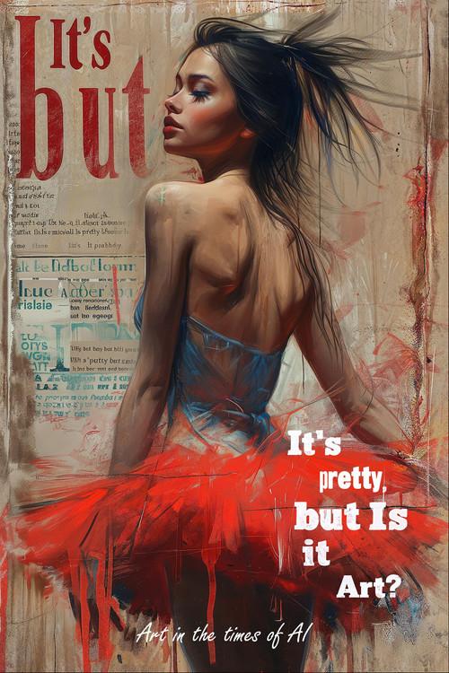 It's Pretty, but is it Art? 2023 official movie poster