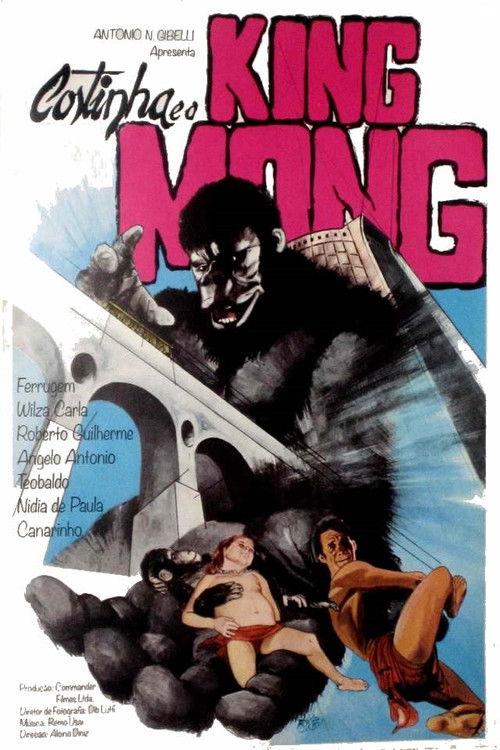 Costinha e o King Mong 1977 official movie poster