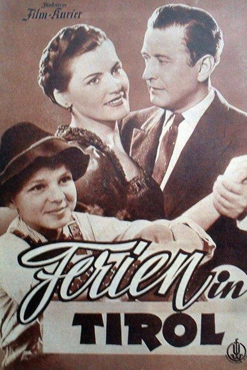 Holidays in Tyrol 1956 official movie poster