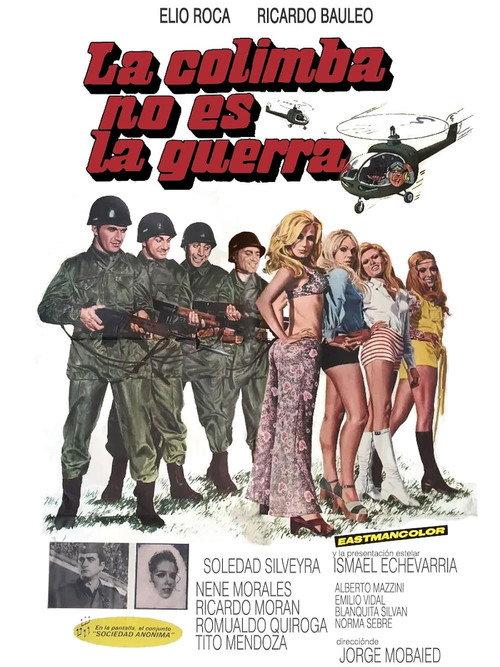 The colimba is not war 1972 official movie poster
