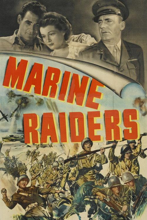 Marine Raiders 1944 official movie poster