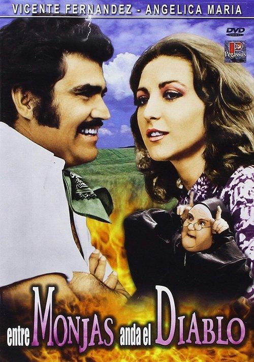 Entre Monjas Anda El Diablo 1973 official movie poster