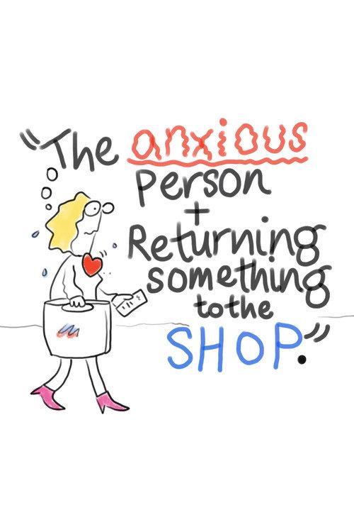 The Anxious Person + Returning Something to the Shop 2025 official movie poster