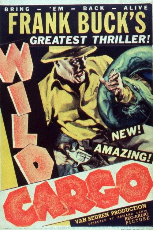 Wild Cargo 1934 official movie poster