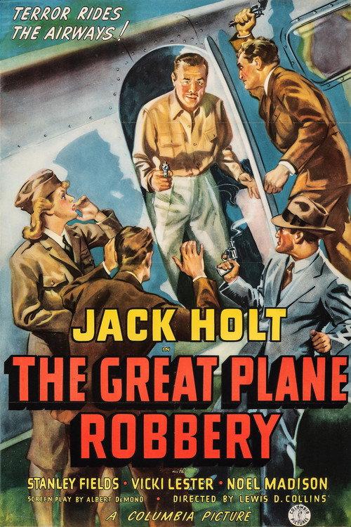 The Great Plane Robbery 1940 official movie poster