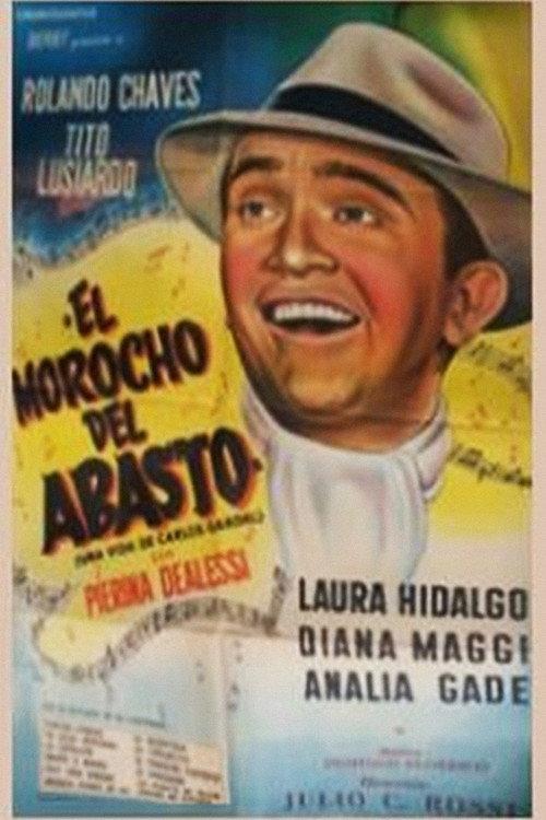 El morocho del Abasto (La vida de Carlos Gardel) 1950 official movie poster