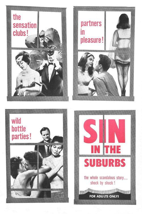 Sin in the Suburbs 1964 official movie poster