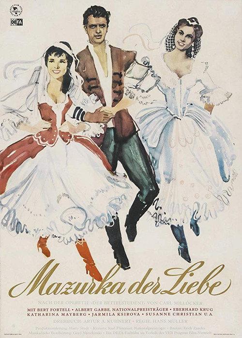 The Love Mazurka 1957 official movie poster