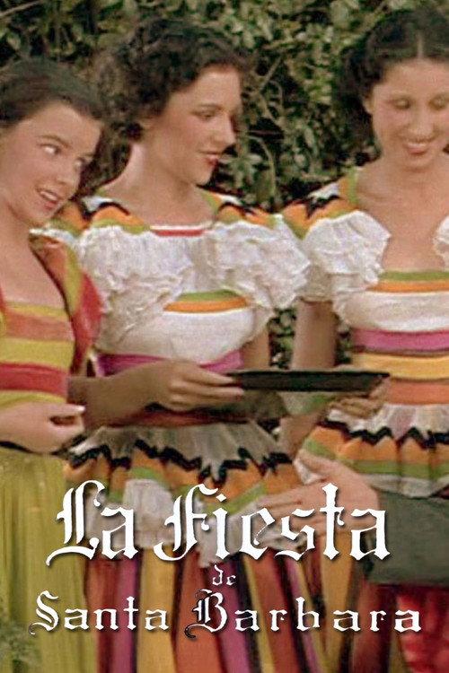 La Fiesta de Santa Barbara 1935 official movie poster