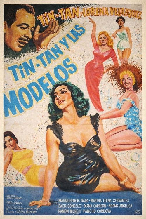 Tin Tan y las modelos 1960 official movie poster