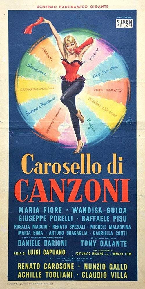 Carousel of songs 1958 official movie poster