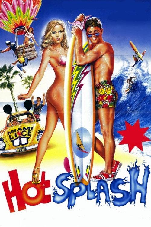 Hot Splash 1988 official movie poster